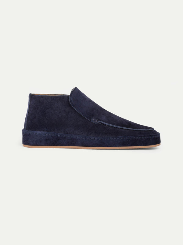 Mayfair Capitale City Suede Loafer Navy