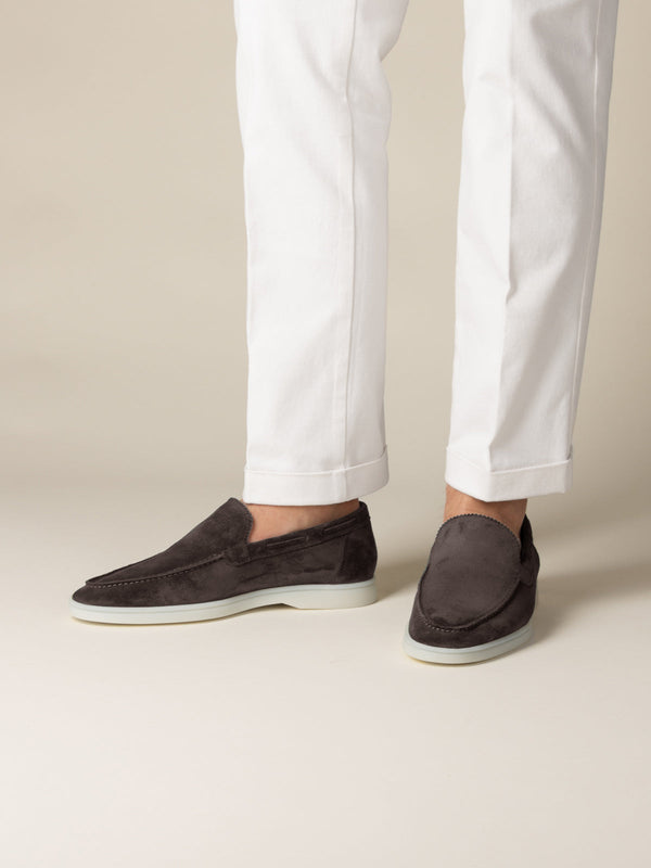 Mayfair Classic Loafers Warm Grey