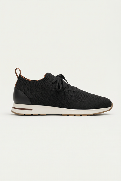 Mayfair Knit Sneaker Black