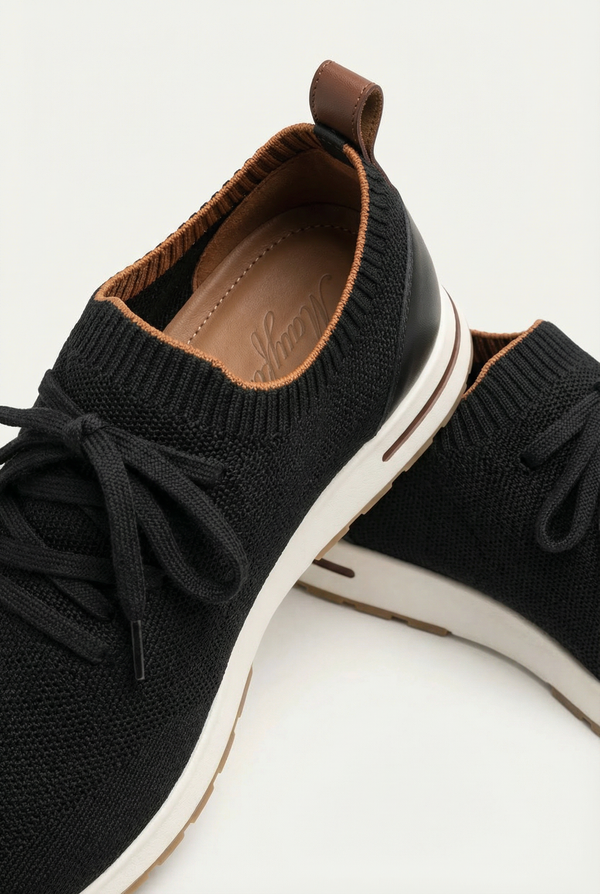 Mayfair Knit Sneaker Black