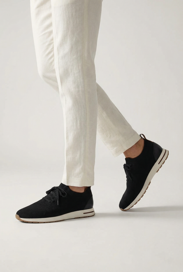 Mayfair Knit Sneaker Black