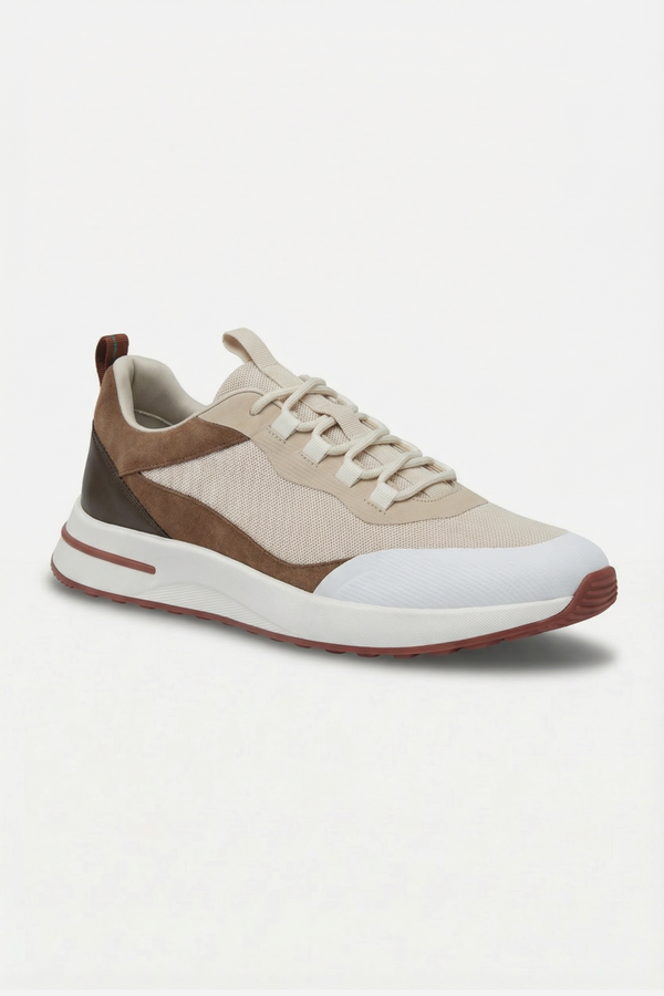 Postiano Suede Sneaker Sand & Tobacco
