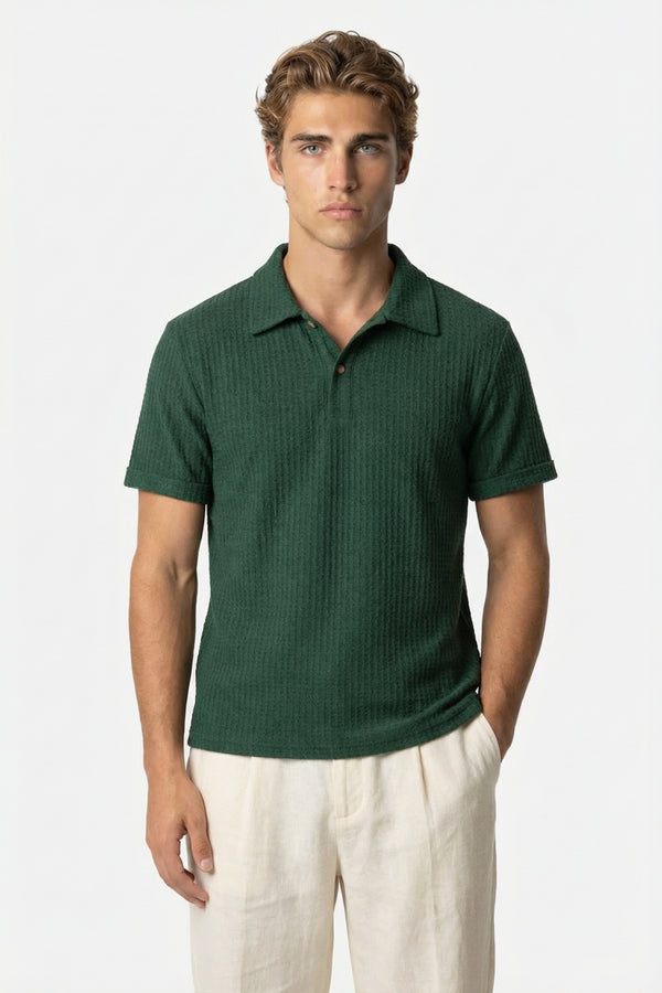 Riviera Knit Polo Green