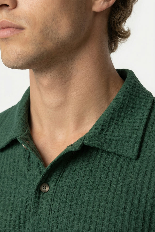 Riviera Knit Polo Green