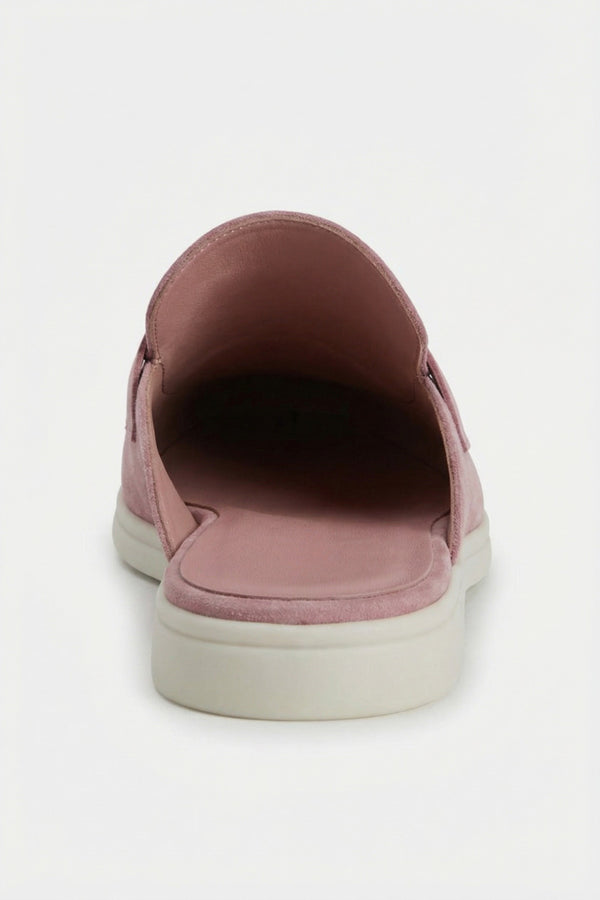 Portobello Suede Mule Pink