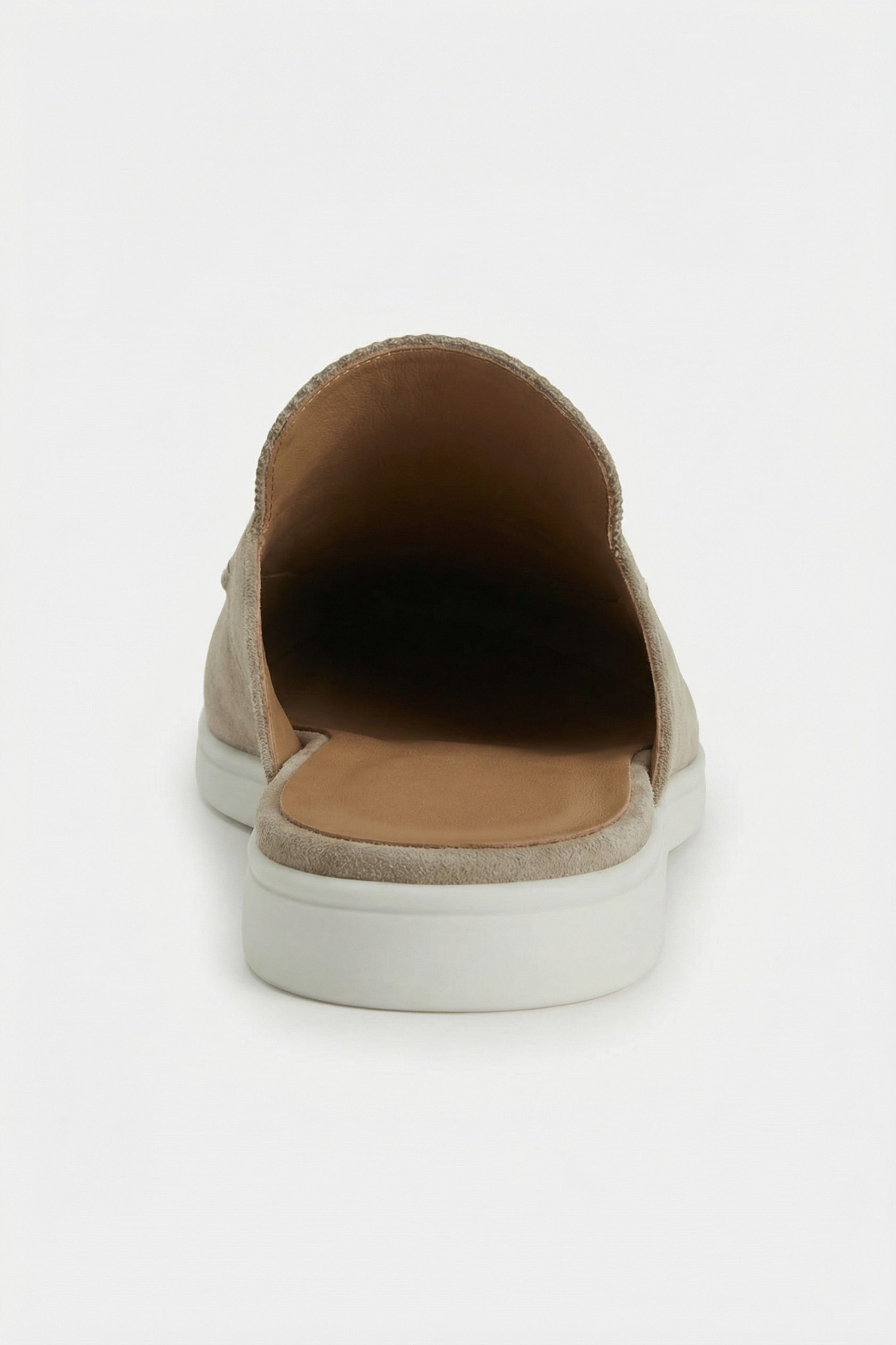 Positano Suede Mule Taupe
