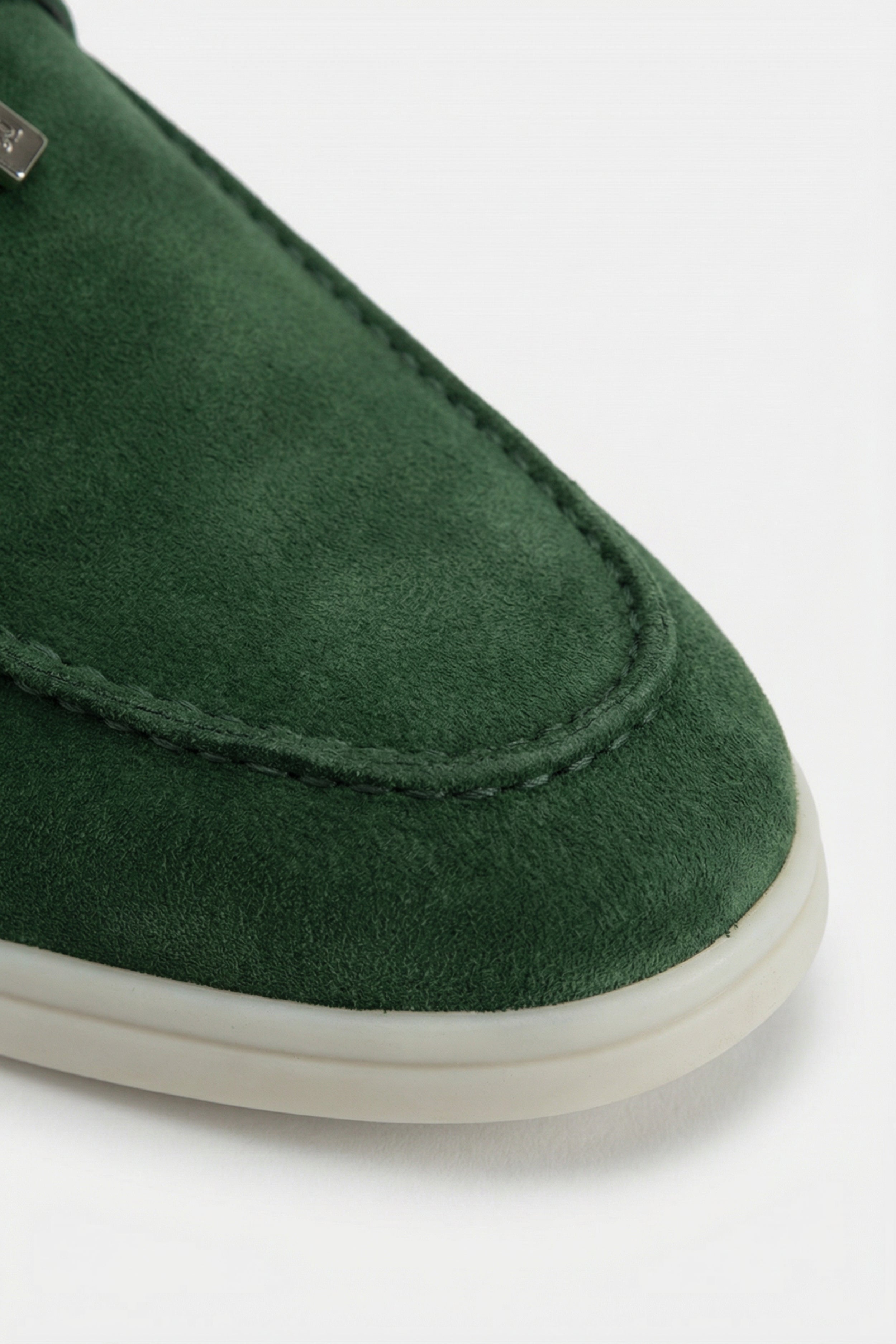 Portobello Suede Mule Green
