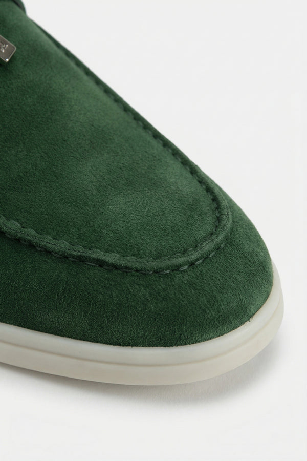 Portobello Suede Mule Green