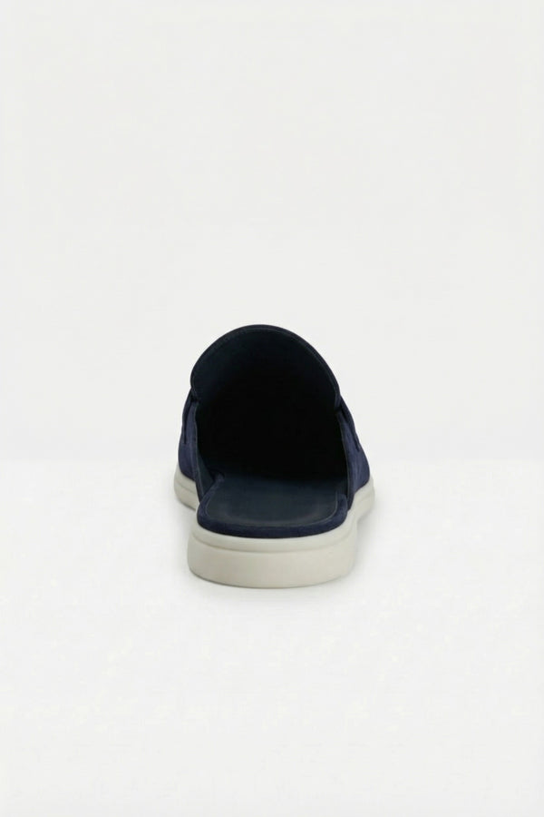 Portobello Suede Mule Navy