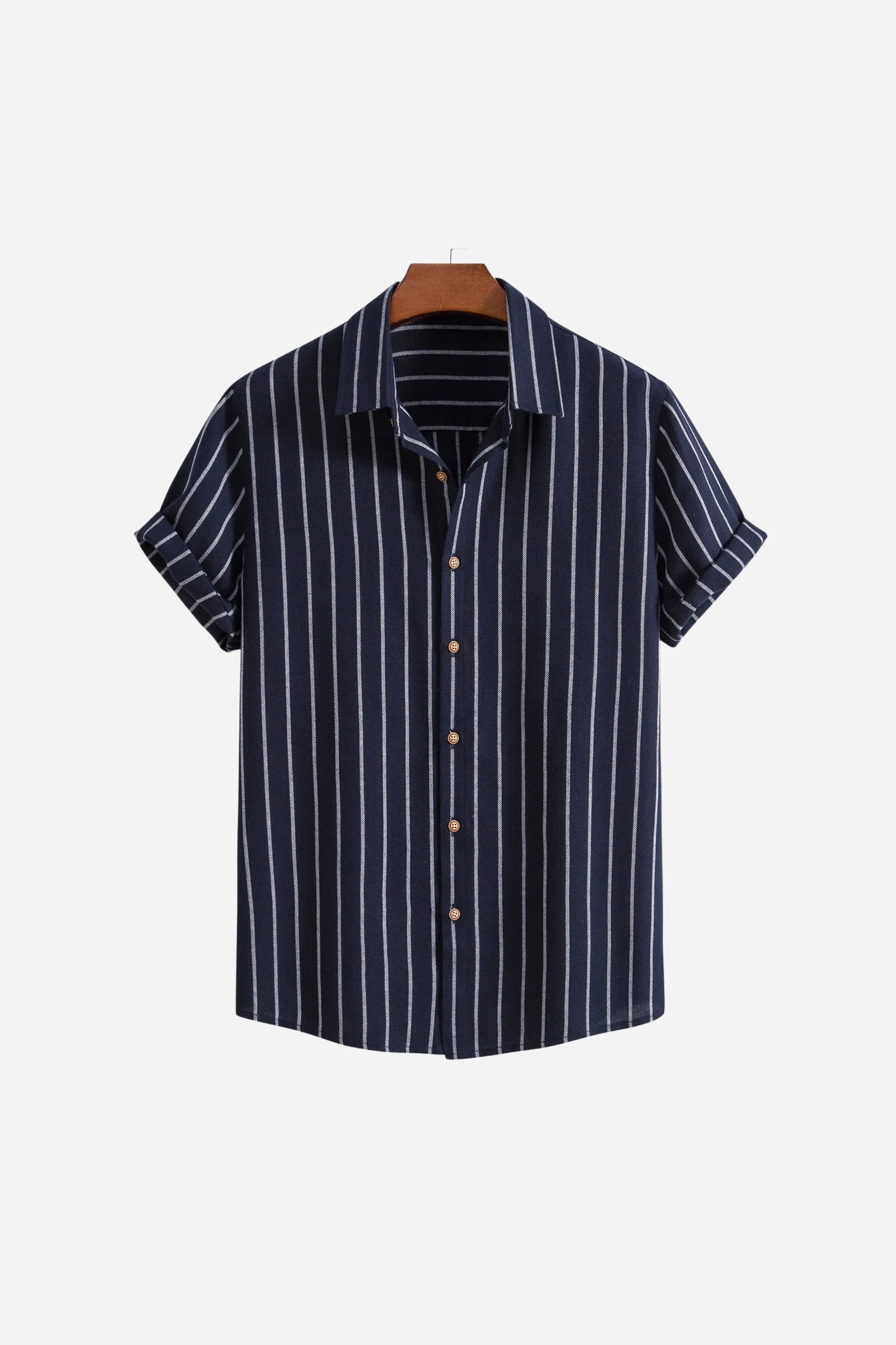 Riviera Stripe Shirt Navy