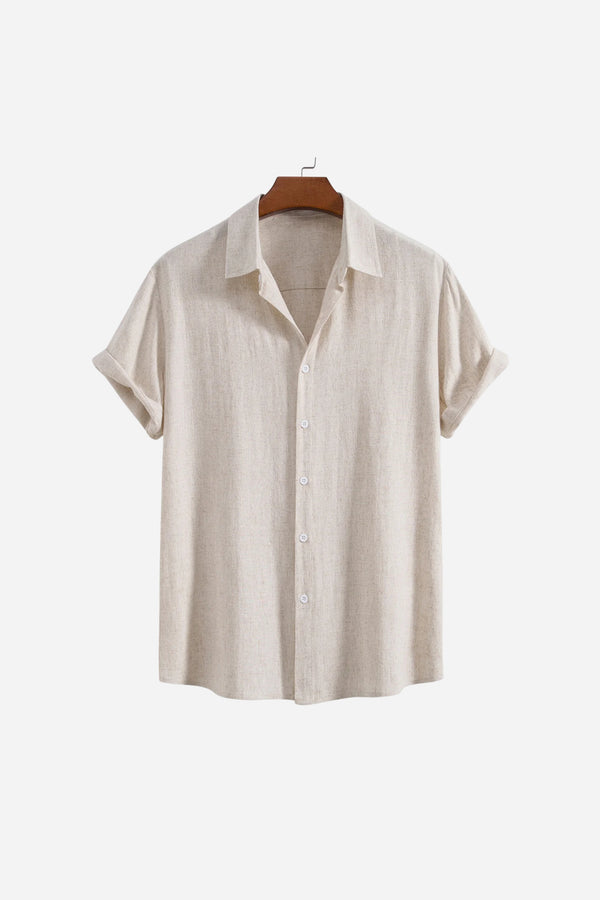 Coastal Linen Shirt Ivory