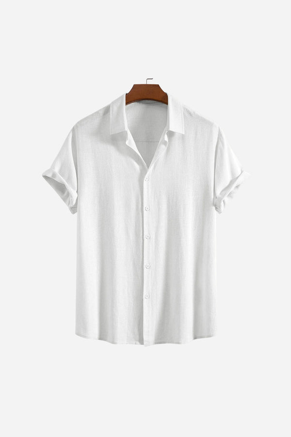 Coastal Linen Shirt White