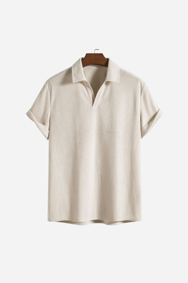 Riviera Rib Polo Ivory