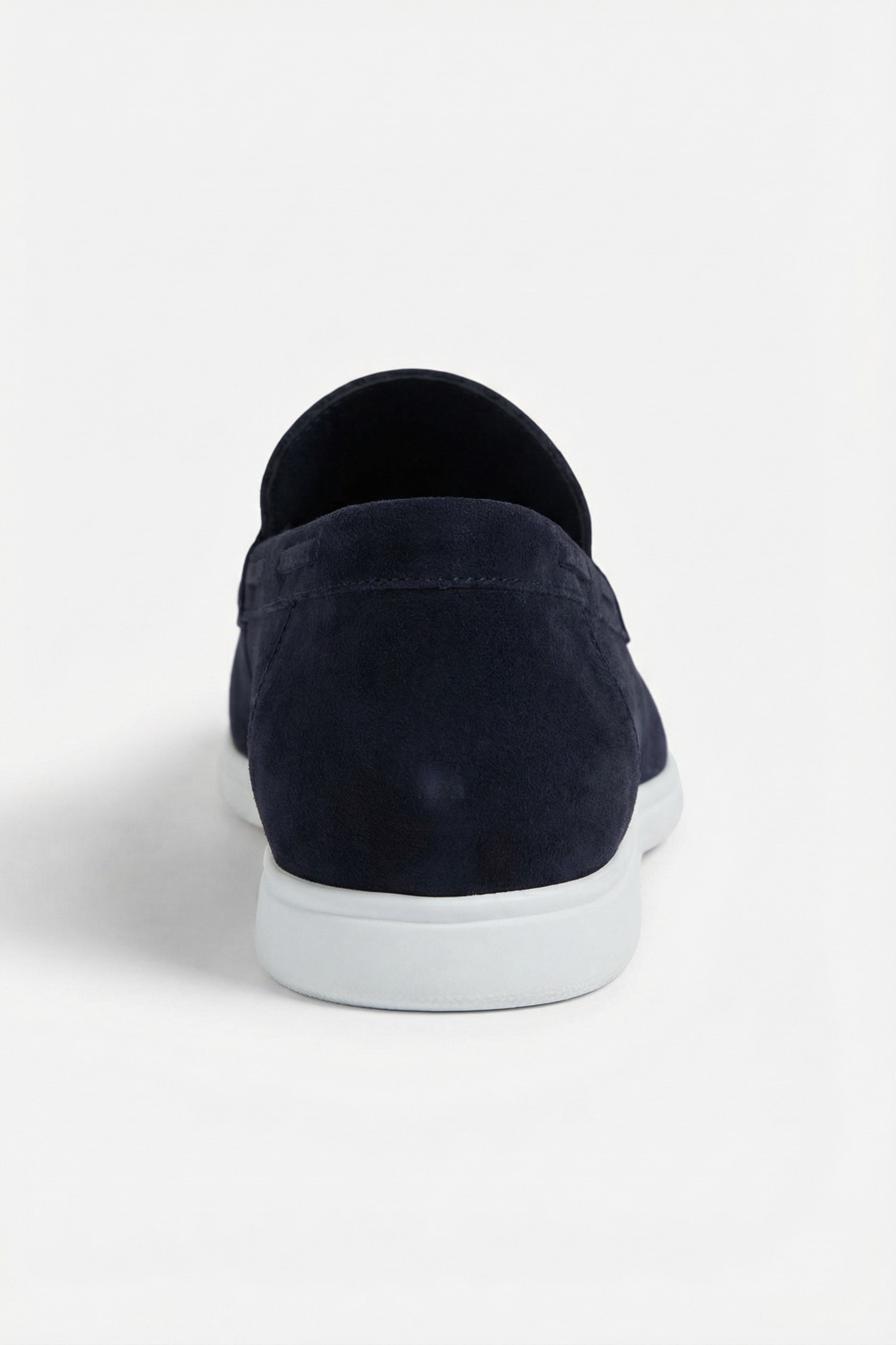 Classic Suede Loafer Navy