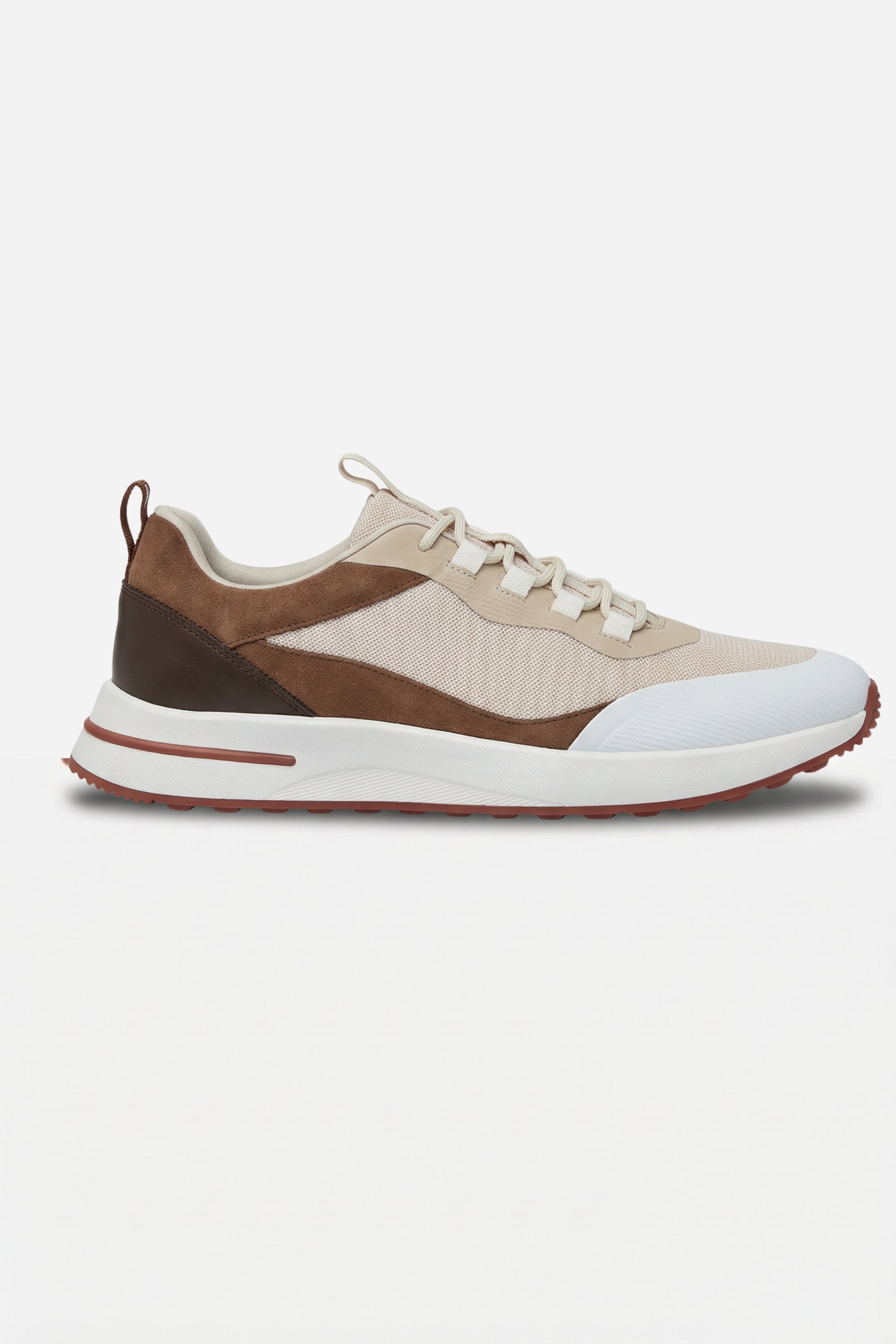 Postiano Suede Sneaker Sand & Tobacco