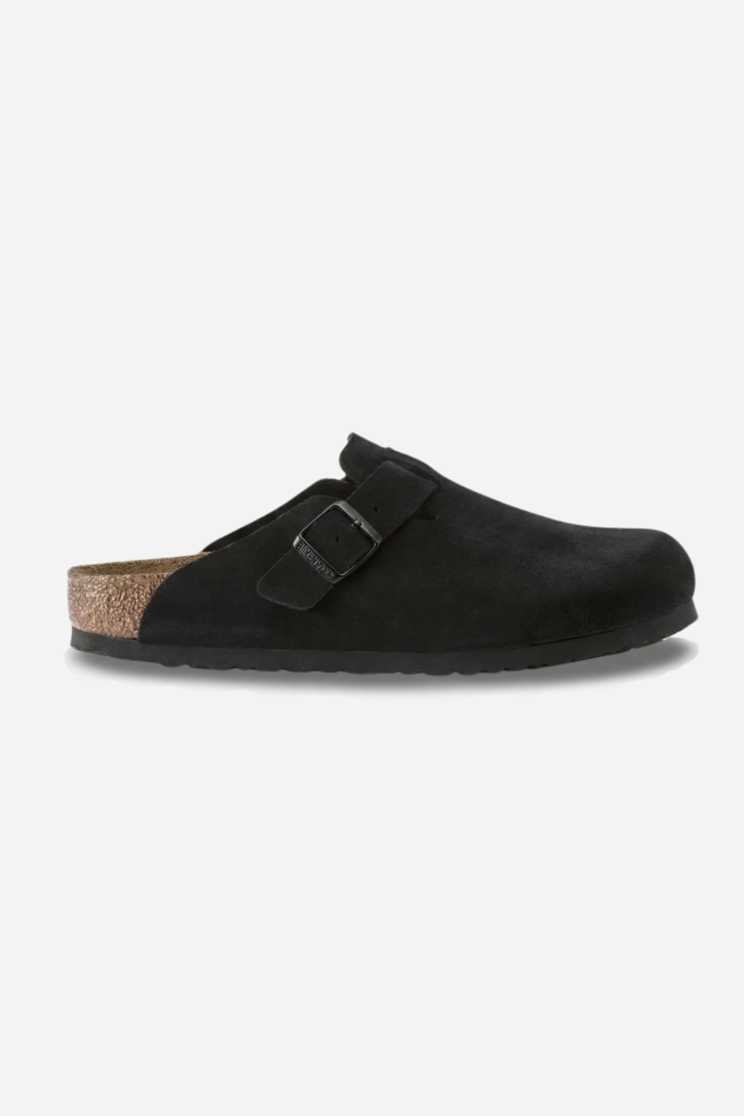 Mayfair Calfsuede Clog Black