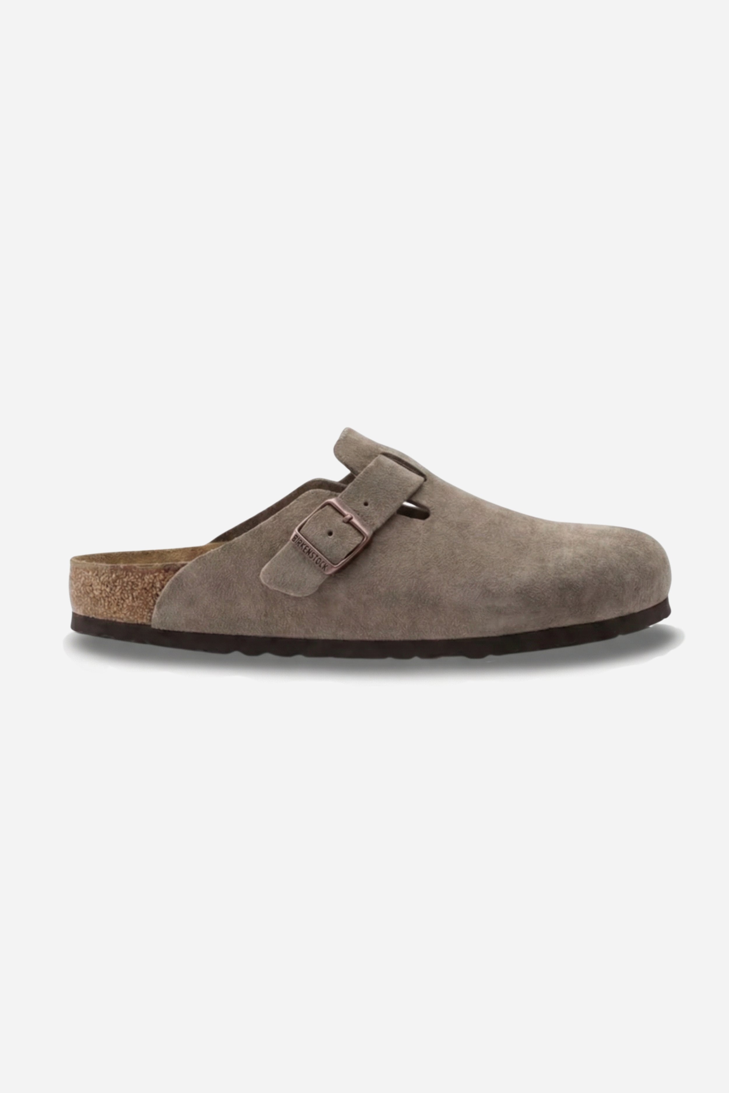 Mayfair Calfsuede Clog taupe