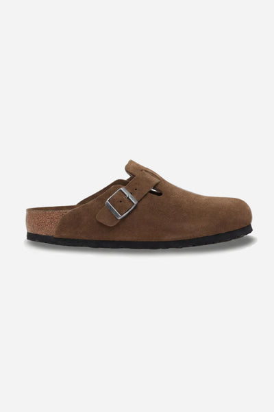 Mayfair Calfsuede Clog Brown