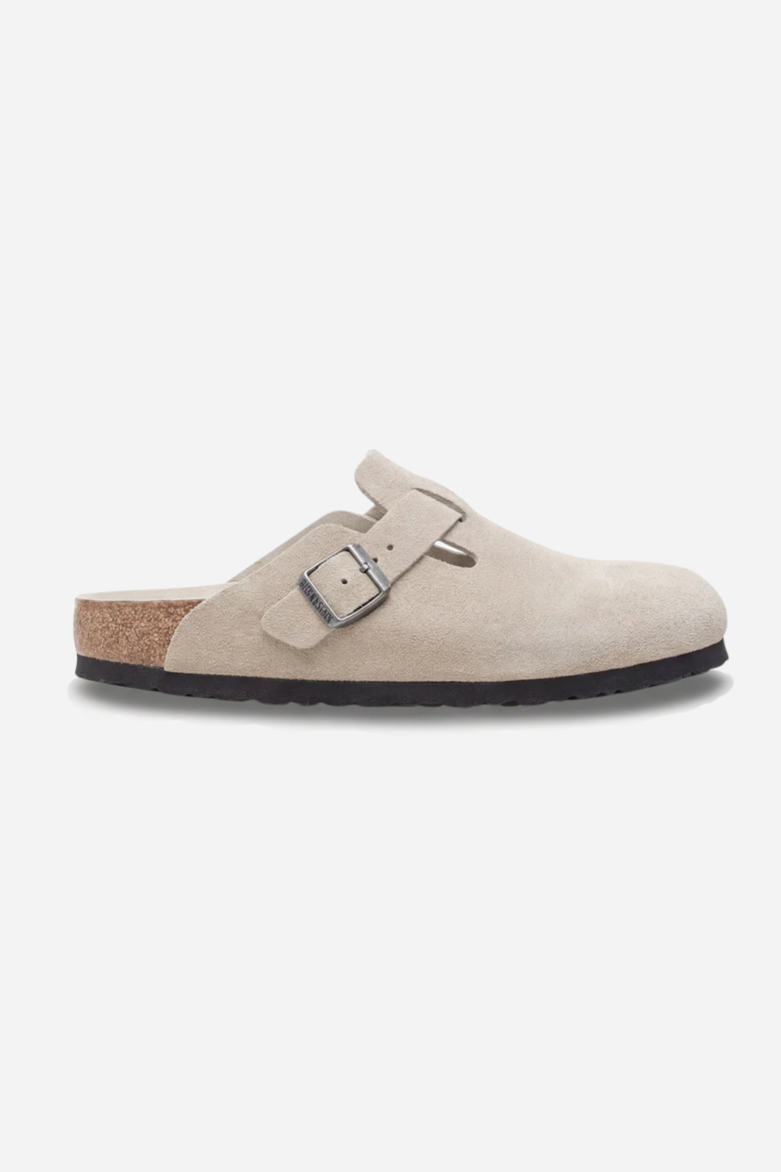 Mayfair Calfsuede Clog Beige