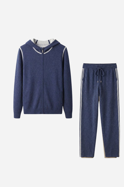 Mayfair Cashmere Leisure Set Blue
