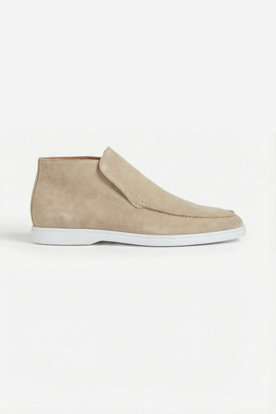 Captial Suede Loafer Beige