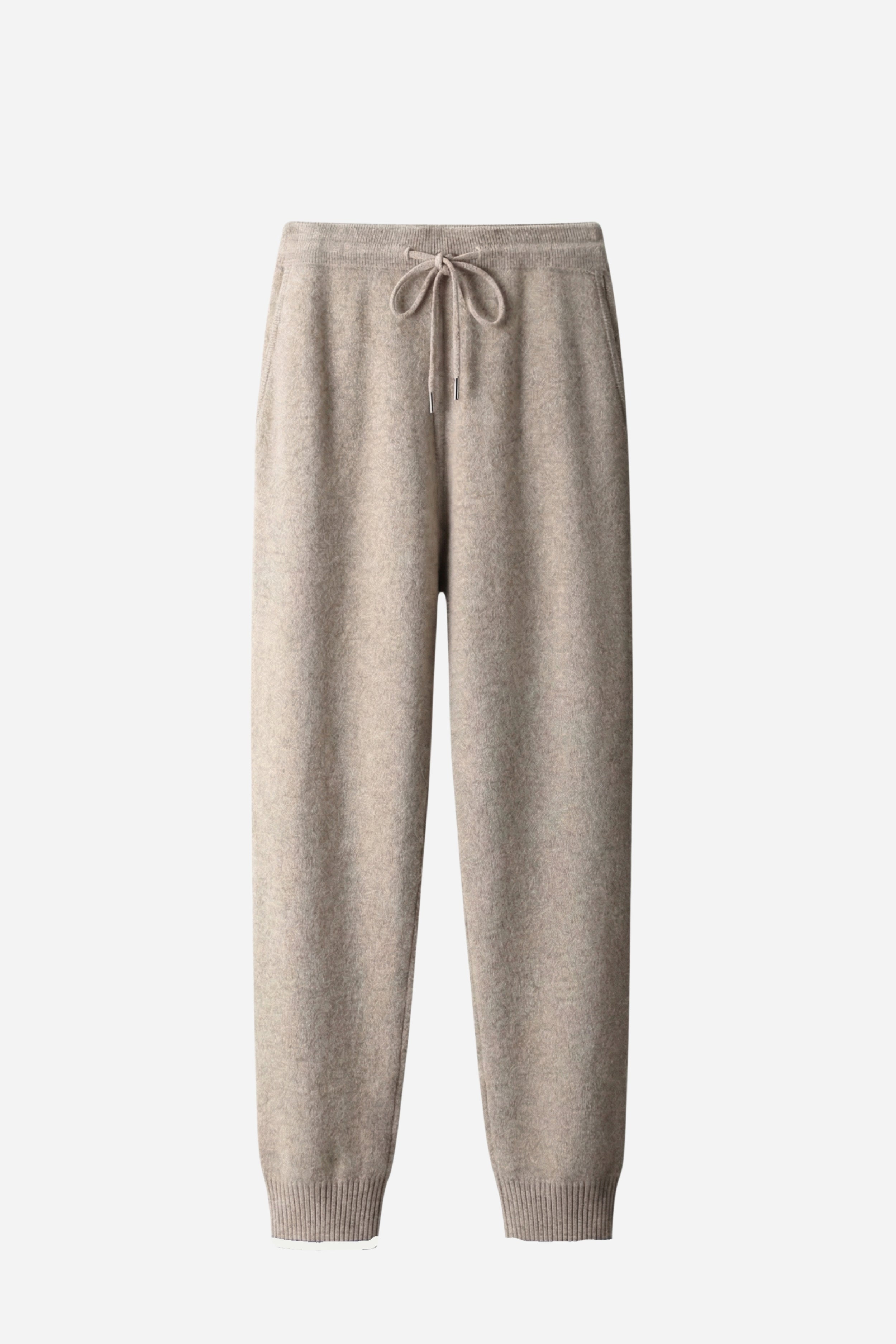 Mayfair Cashmere Lounge Trousers Stone Beige