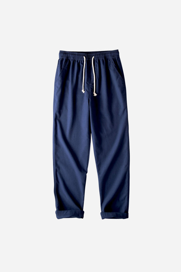 Mayfair Linen Trousers Navy