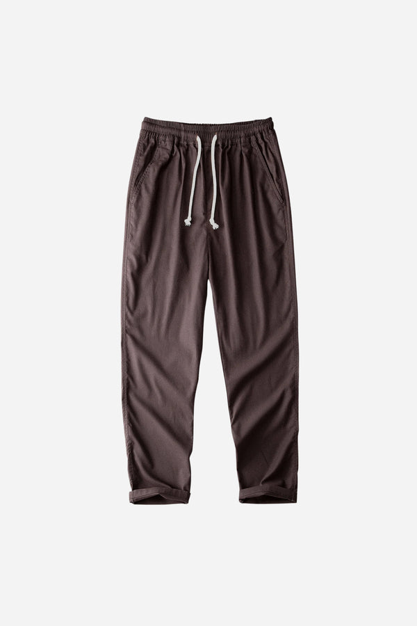 Mayfair Linen Trousers Brown