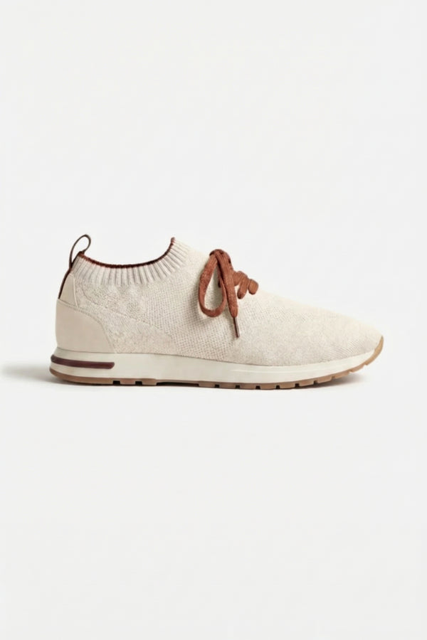 Mayfair Knit Sneaker Ivory