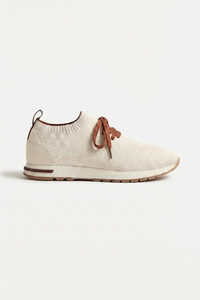 Mayfair Knit Sneaker Ivory