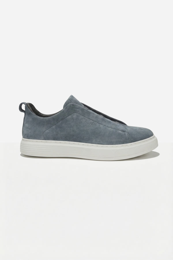 Mayfair Suede Slip-On Grey