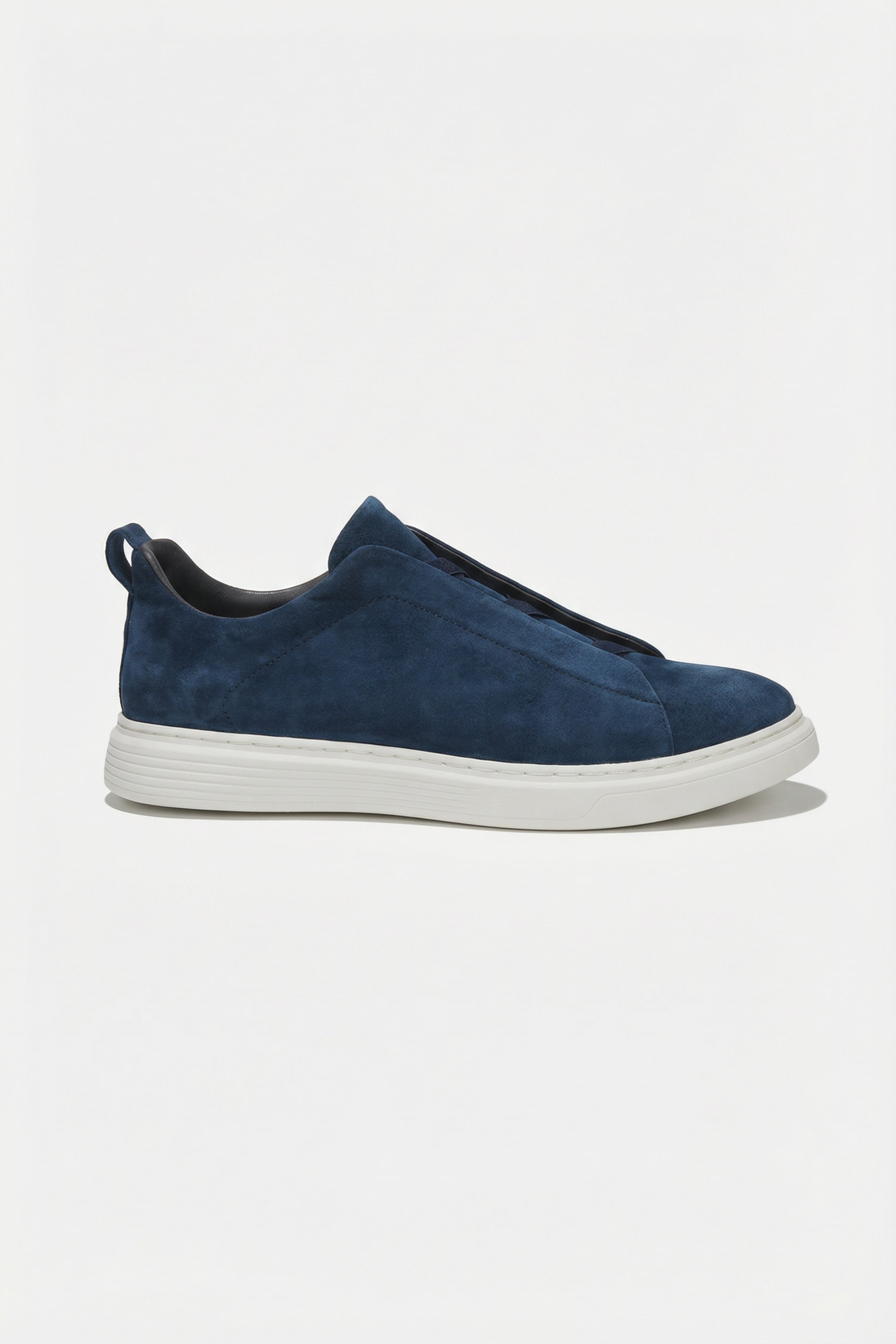Mayfair Suede Slip-On Navy