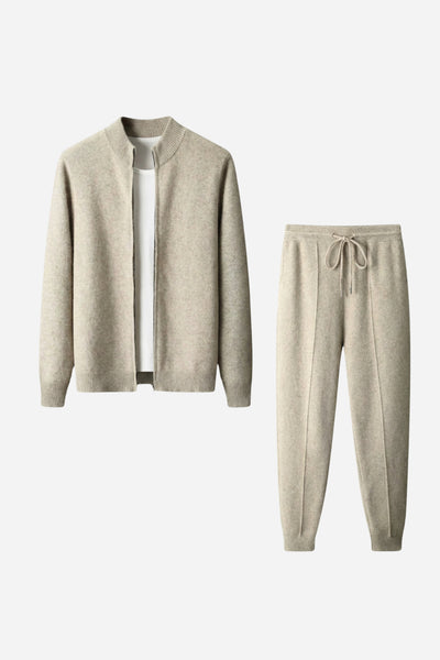 Mayfair Cashmere Lounge Set Sand Beige