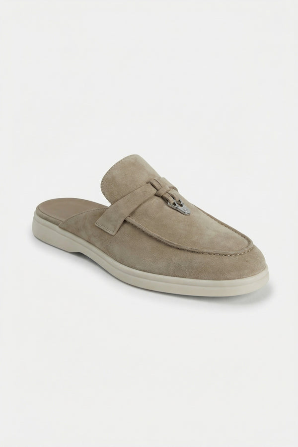 Portobello Suede Mule Beige