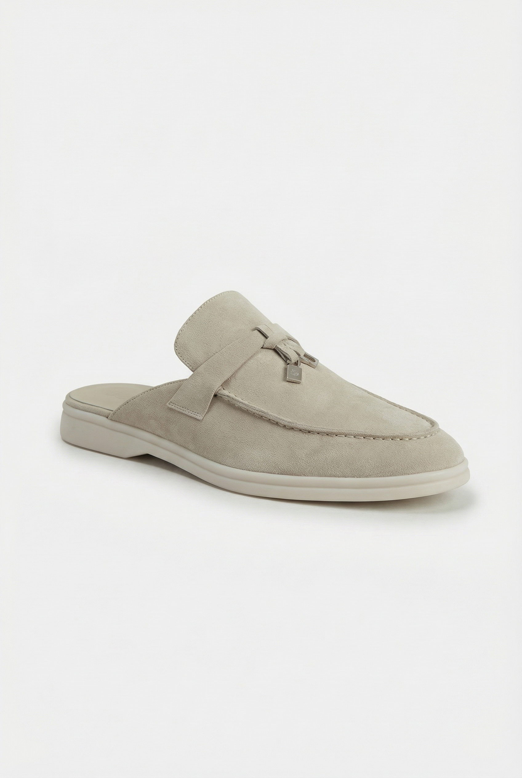 Portobello Suede Mule Light Beige