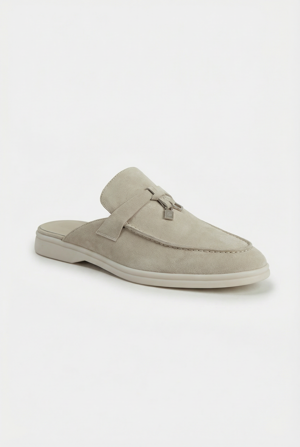 Portobello Suede Mule Light Beige