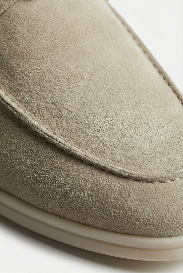 Portobello Suede Mule Light Beige