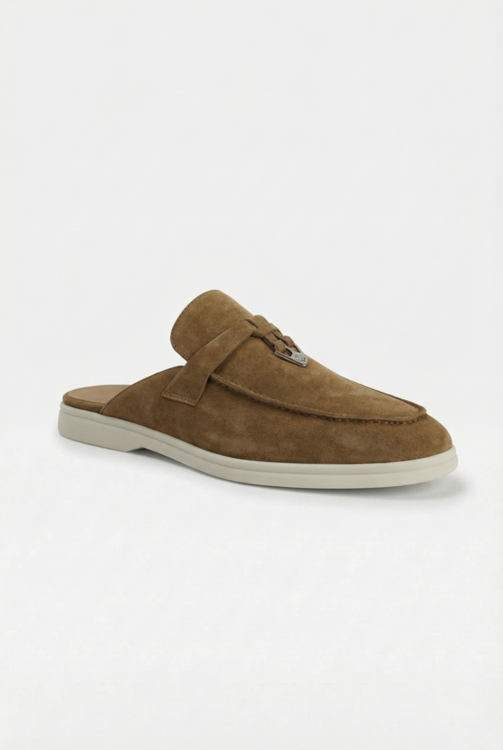 Portobello Suede Mule Camel