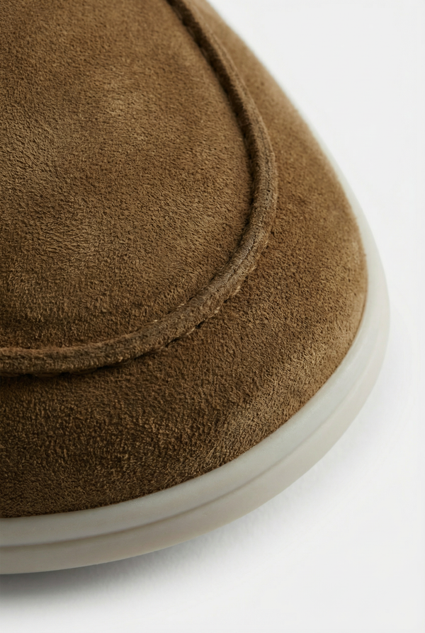 Portobello Suede Mule Camel