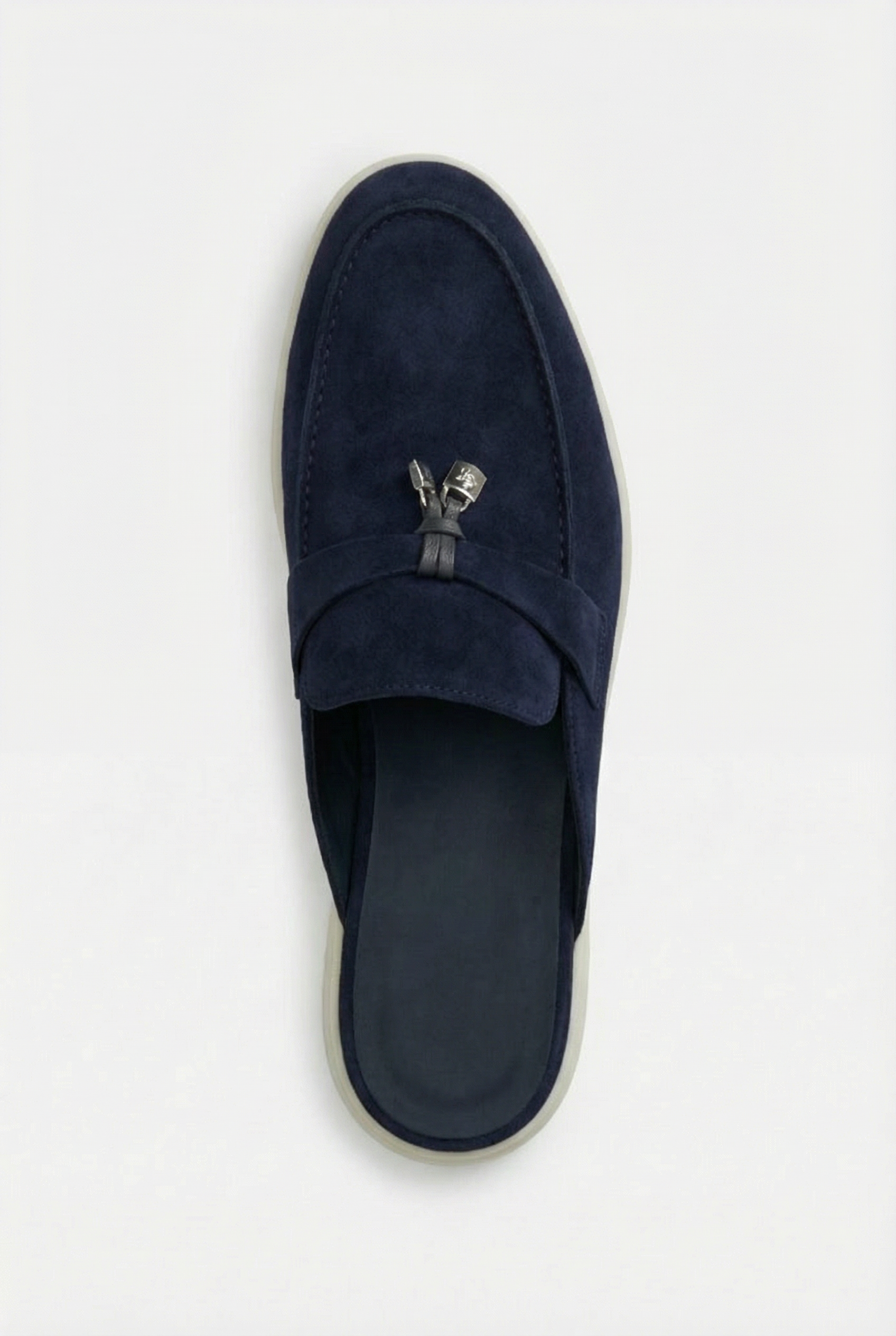 Portobello Suede Mule Navy