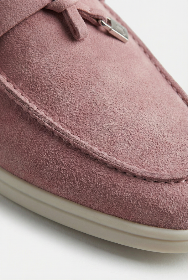 Portobello Suede Mule Pink