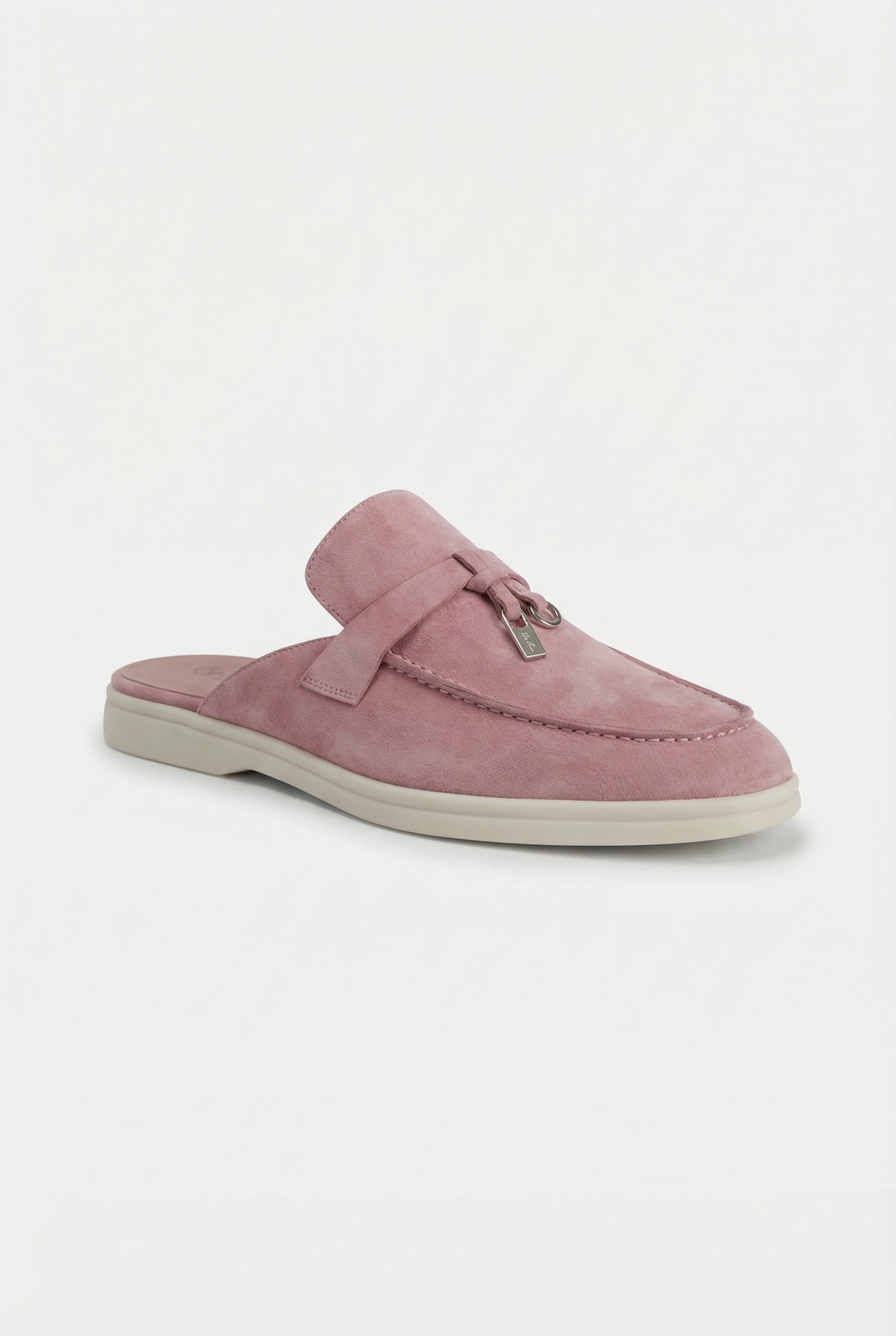 Portobello Suede Mule Pink
