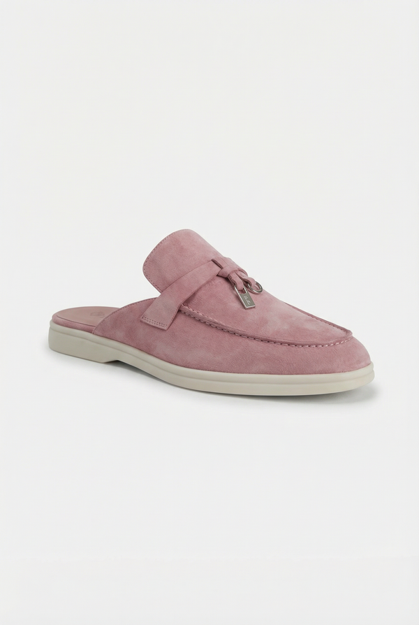 Portobello Suede Mule Pink
