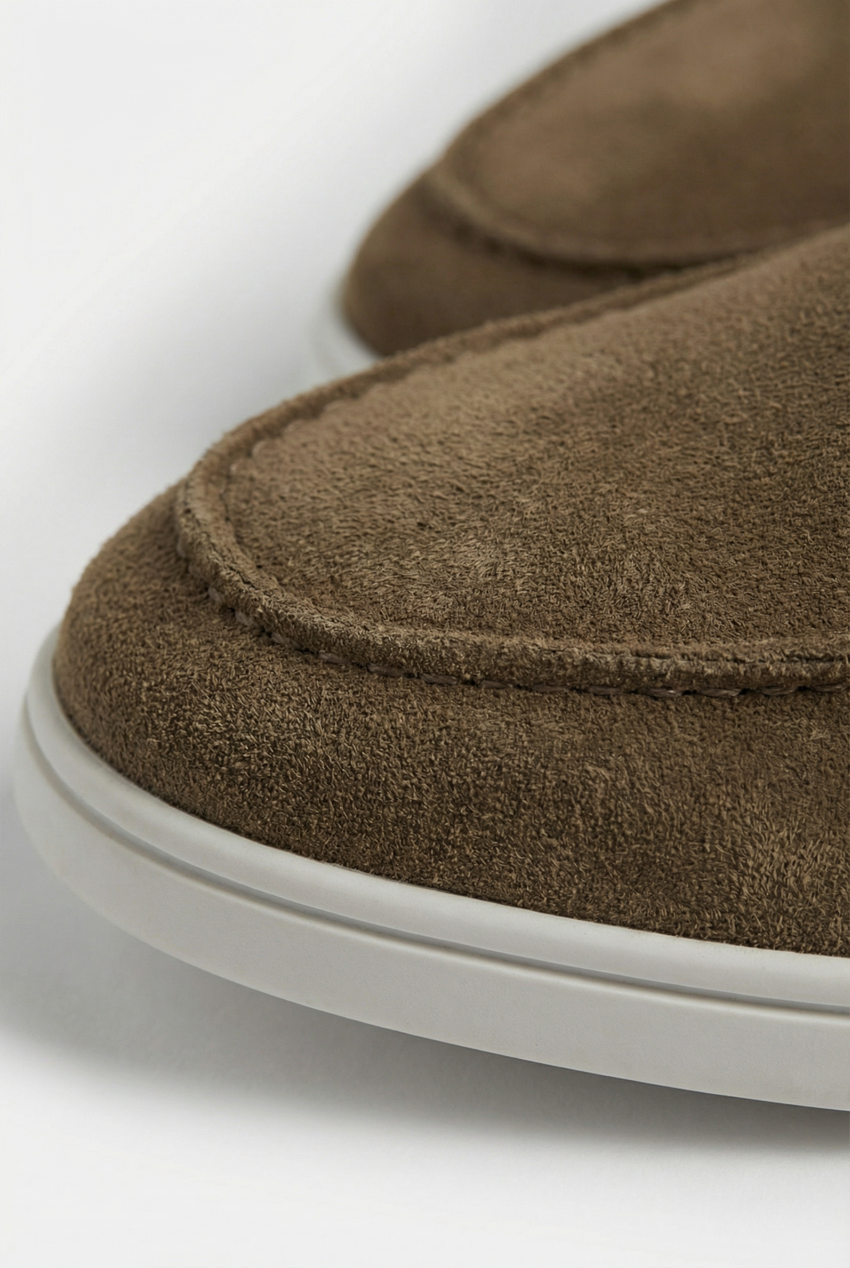 Classic Suede Loafer Camel
