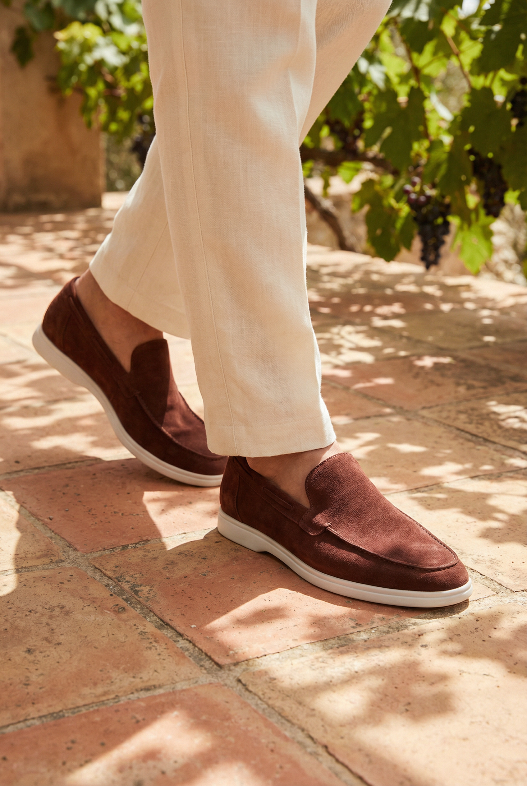 Classic Suede Loafer Brown