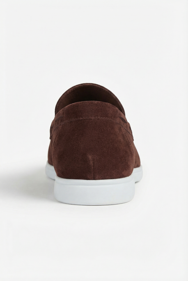 Classic Suede Loafer Brown