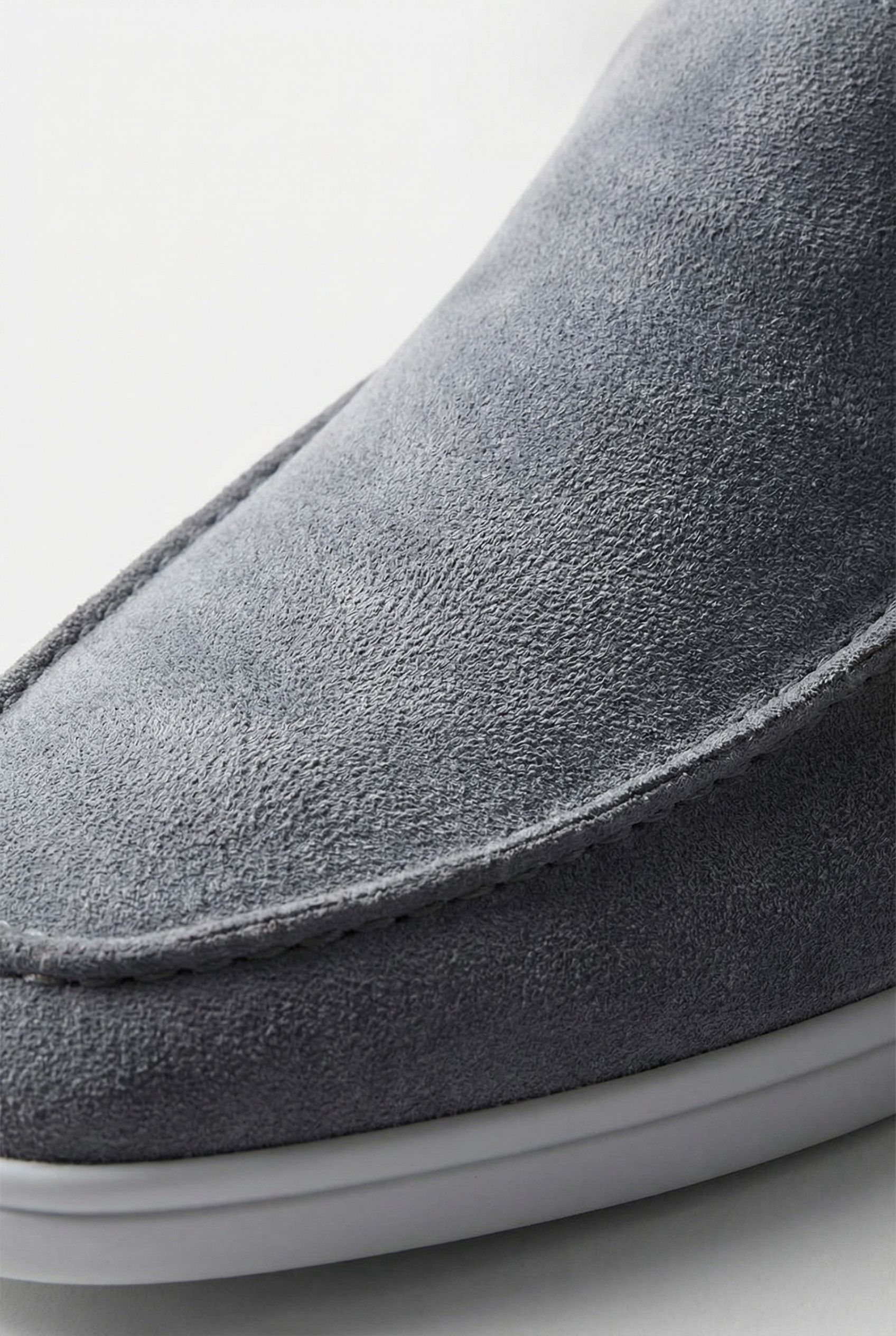 Classic Suede Loafer Baby Blue