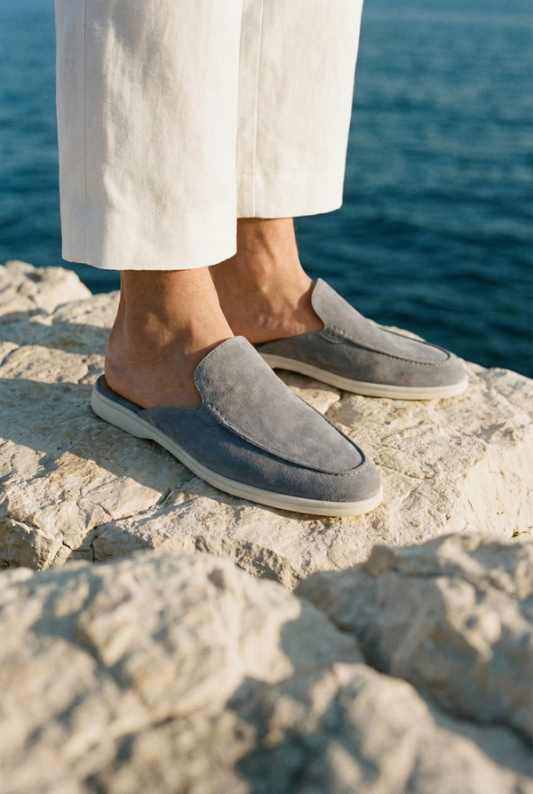 Mayfair Mule Baby Blue