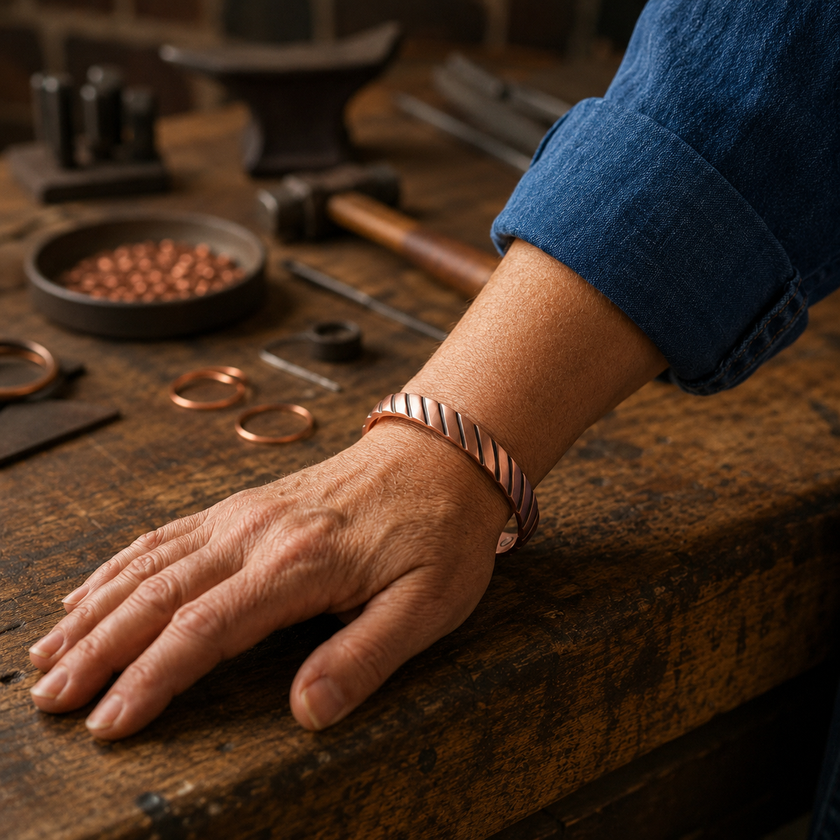 Helix Copper Bracelet