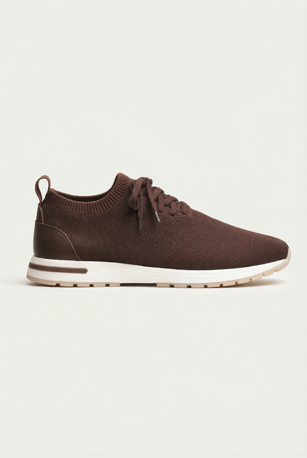 Mayfair Knit Sneaker Brown